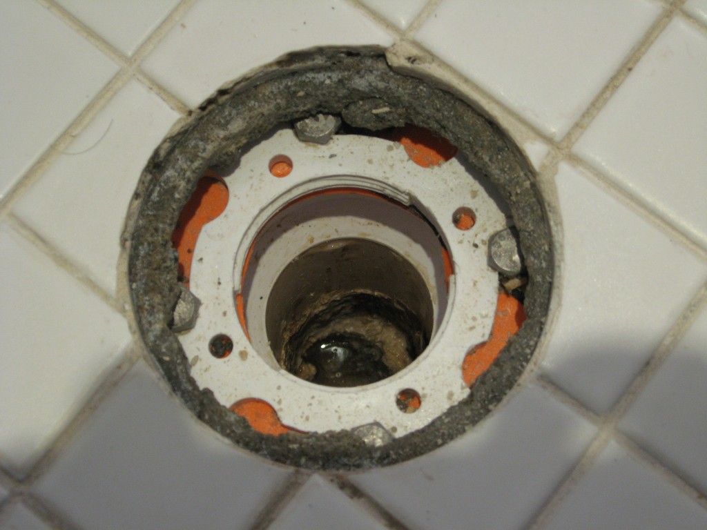 clogged line bathroom cleaning drain shower weep holes drains